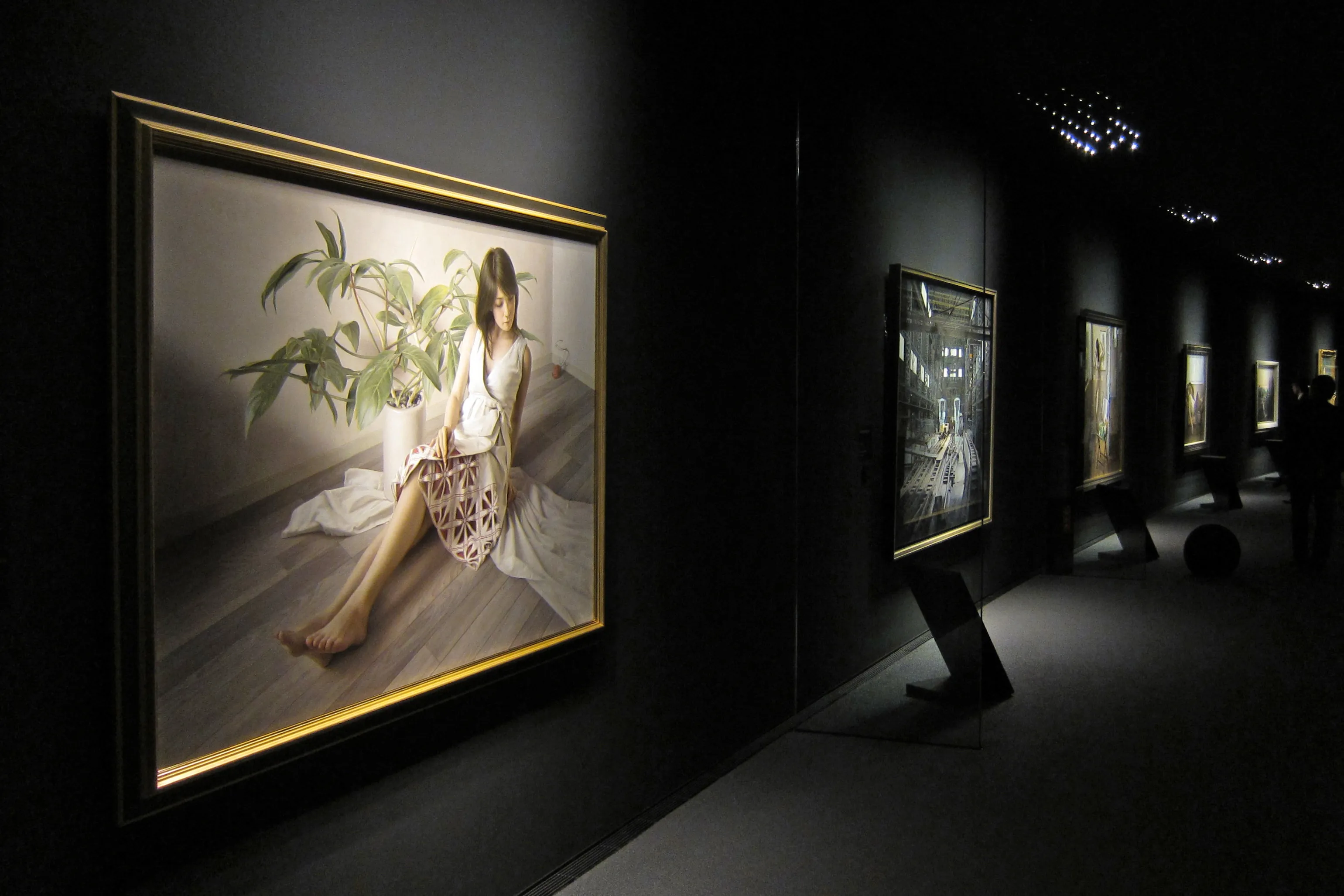 Installation view at a holding museum
